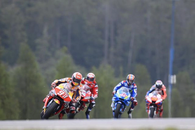 motogp 2019 marquez hài lòng với những thay đổi trên rc213v tại thử nghiệm gp brno - 5