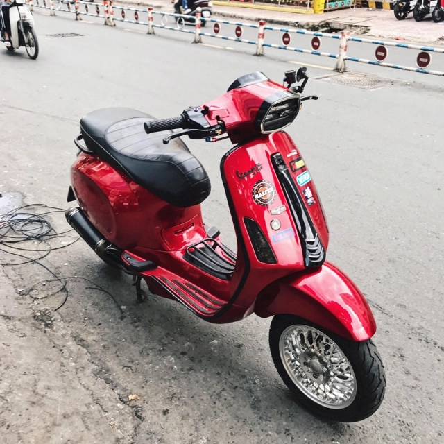 Vespa sprint độ gói trang bị bạc triệu của dân chơi đất sài thành - 1