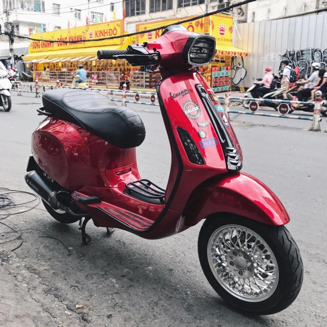 Vespa sprint độ gói trang bị bạc triệu của dân chơi đất sài thành - 3