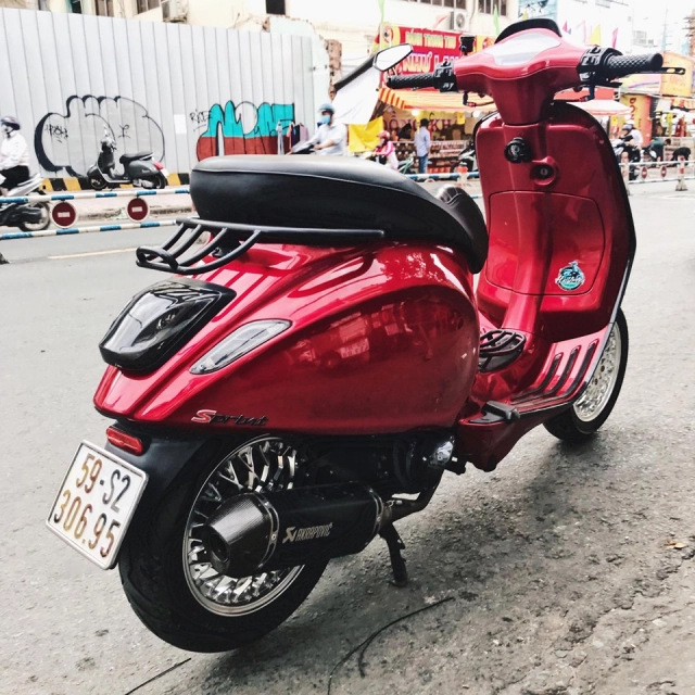 Vespa sprint độ gói trang bị bạc triệu của dân chơi đất sài thành - 8