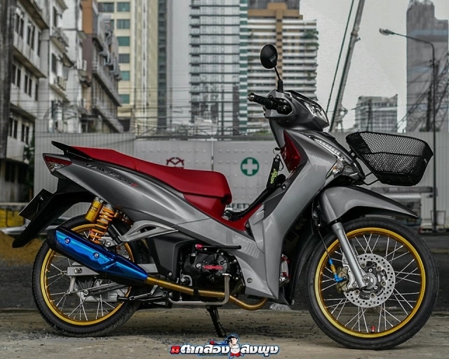 Wave 125 2019 bản độ mang đập chất chơi của biker thailand - 1