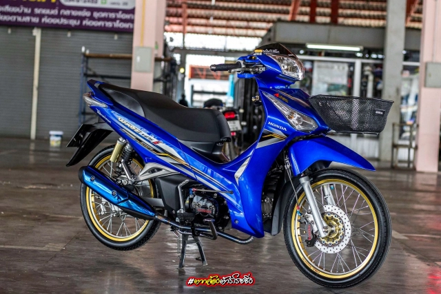 Wave 125 độ đẹp vi diệu với nhiều biến thể ở dàn chân giản đơn - 3