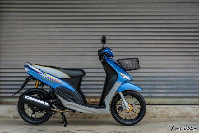 Yamaha mio 110 được đánh thức bằng loạt phụ tùng lạ mà chất - 1