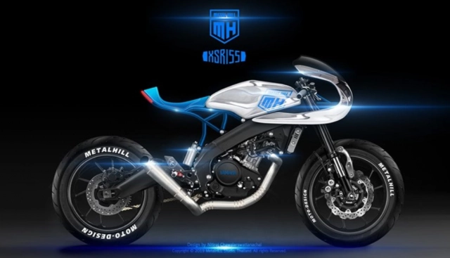 Yamaha xsr155 2019 với ý tưởng độ cafe racer concept cực táo bạo - 7