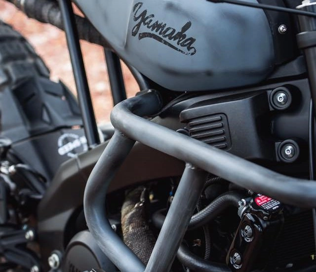 Yamaha xsr155 độ bụi bặm với phong cách off-road từ k-speed - 7