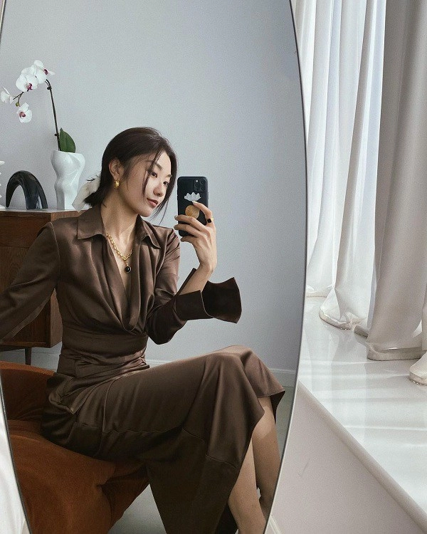 10 set đồ sang chảnh của sao hàn nàng ghim ngay mặc đẹp ngày hà nội mưa lạnh - 11