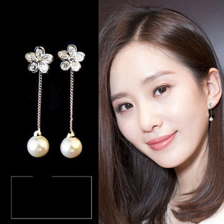 3 mỹ nhân việt-hàn tranh nhau diện chiếc cài tóc ngọc trai nàng sắm ngay để bắt trend kịp thời - 9
