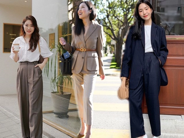 7 công thức phối đồ ấm áp với quần âu nàng công sở diện cả tuần rét mướt chẳng chán - 15