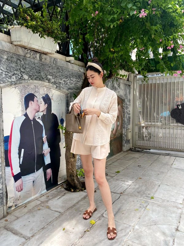 Á hậu có vòng ba 99cm mặc giản dị vẫn tôn được dáng ngọc ngà - 8