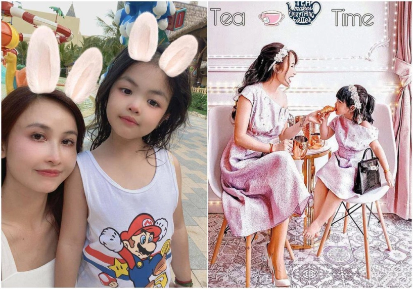 Ái nữ minh nhựa mới bé tí đã mặc toàn đồ hiệu còn đụng hàng ngọc trinh - 2