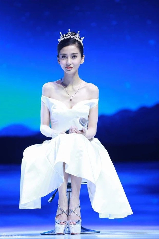 Angelababy thời thanh xuân mặt tròn phúng phính giờ u35 gầy nhom lộ cả rổ khuyết điểm - 9