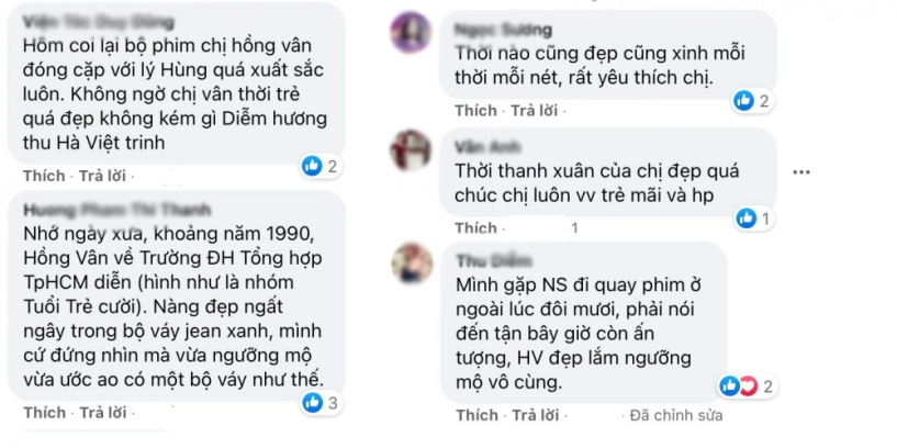 Ảnh ngày trẻ mờ căm của hồng vân được cđm phục chế nhan sắc mộc mạc làm khối người say - 2