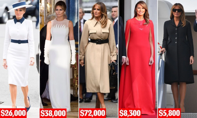 Bà trump lấy lại phong độ ăn diện hậu rời nhà trắng đập tan hình ảnh giản dị trước đó - 7