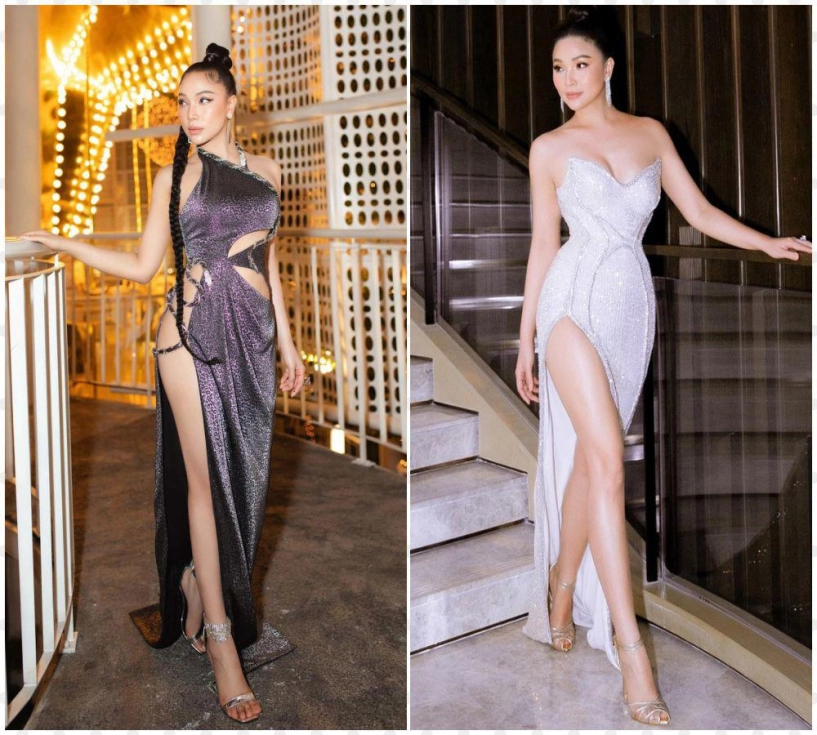 Bạn thân ngọc trinh được tiến linh theo dõi ăn mặc sexy khét tiếng cũng là yêu nữ hàng hiệu - 7