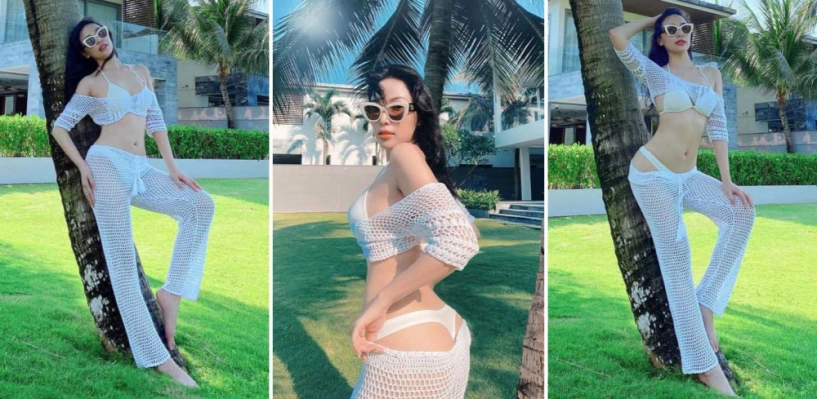 Bạn thân ngọc trinh được tiến linh theo dõi ăn mặc sexy khét tiếng cũng là yêu nữ hàng hiệu - 9