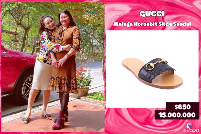 Bảo thanh chuẩn mẹ bầu sành điệu ăn mặc giản đơn nhưng xách toàn túi hiệu đi dép đắt đỏ - 12