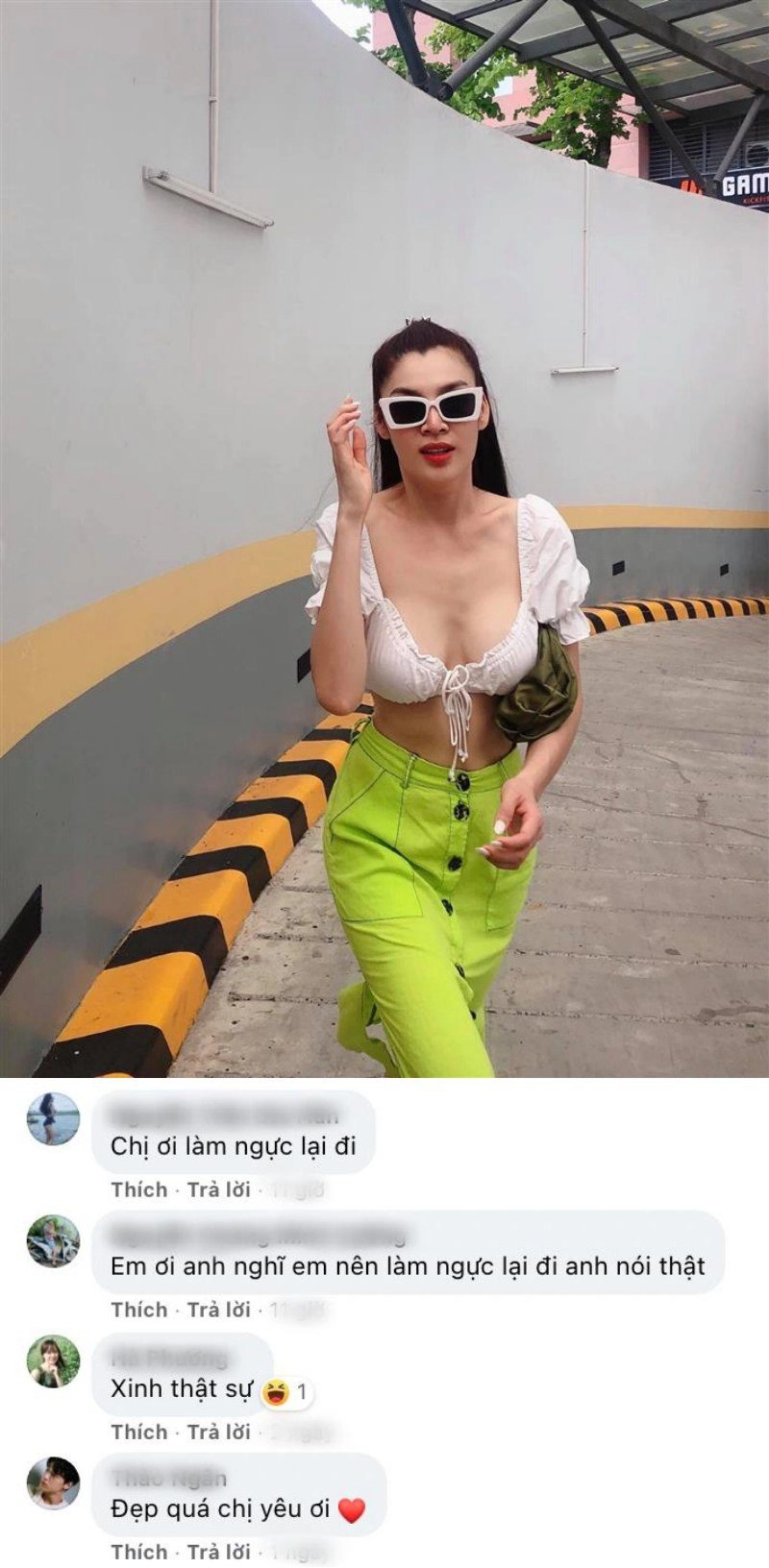 Bắt trend mốt diện bikini ngược đàn em hương giang phù phép ngực xập xệ thành gợi cảm hết cỡ - 8