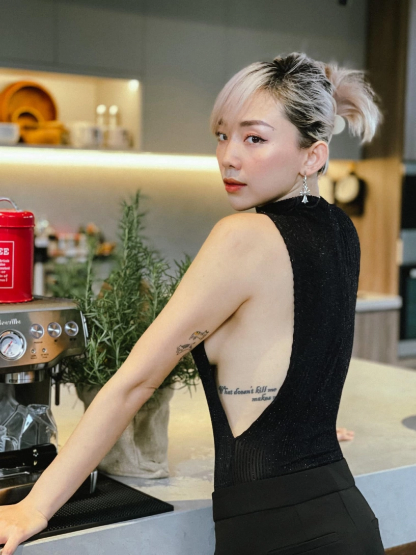 bộ tứ đảm đang vbiz nấu ngon mặc đẹp tăng thanh hà kín đáo tóc tiên hở bạo - 24