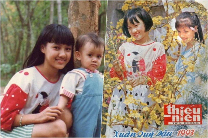 Btv hoài anh khoe ảnh hiếm ngày bé đẹp từ trong trứng ăn mặc điệu đà như tiểu thư - 5