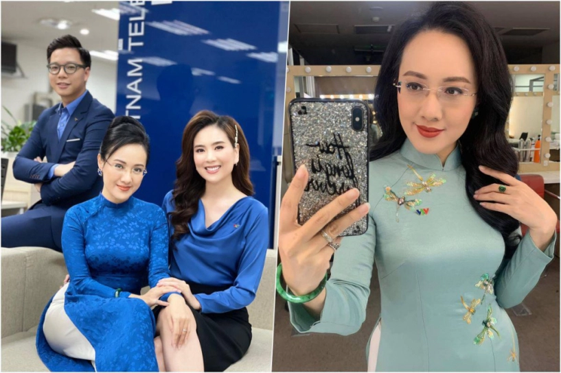 Btv hoài anh khoe ảnh hiếm ngày bé đẹp từ trong trứng ăn mặc điệu đà như tiểu thư - 8