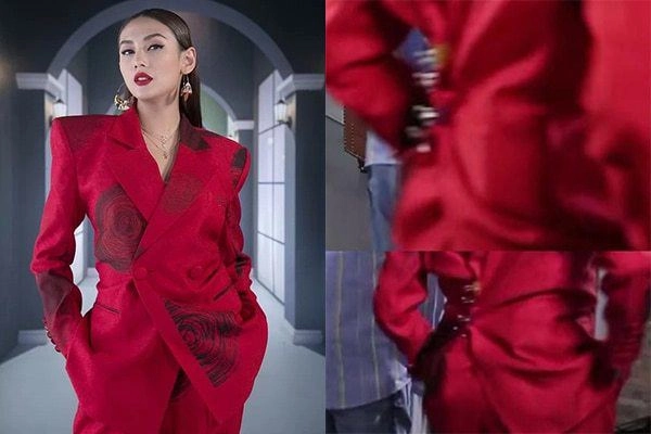 Cân nặng giảm mạnh mai ngọc mặc gì cũng rộng thênh thang kéo ảnh hậu trường mà bật cười - 6