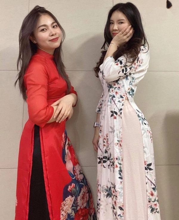 Chẳng phải hết tết là hết thời áo dài hậu mặc du xuân còn diện đi muôn nơi - 2