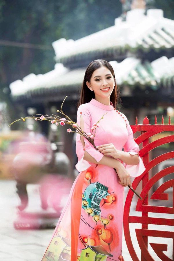 Chẳng phải hết tết là hết thời áo dài hậu mặc du xuân còn diện đi muôn nơi - 5