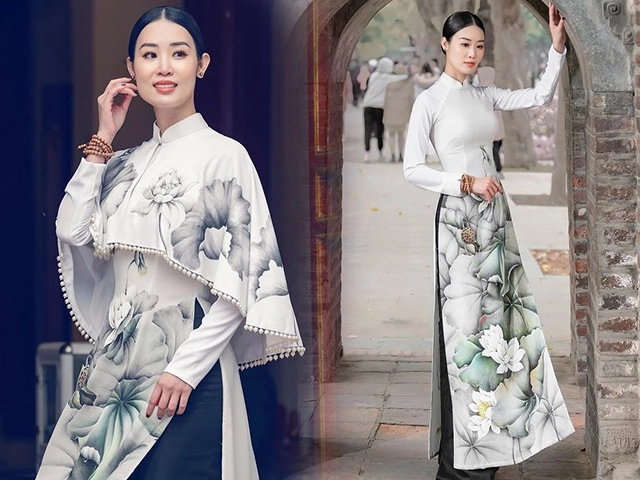 Chẳng phải hết tết là hết thời áo dài hậu mặc du xuân còn diện đi muôn nơi - 18