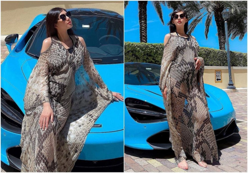chị cả giới rich kid việtdiện bikini khoe bụng bầu không quên dát hàng hiệu cho sang người - 7