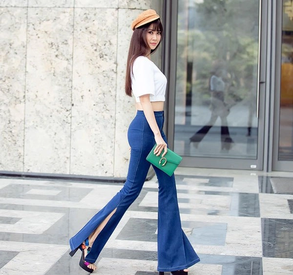 Chiếc quần tưởng lỗi thời giờ lại được chị em thi nhau diện thế này - 7