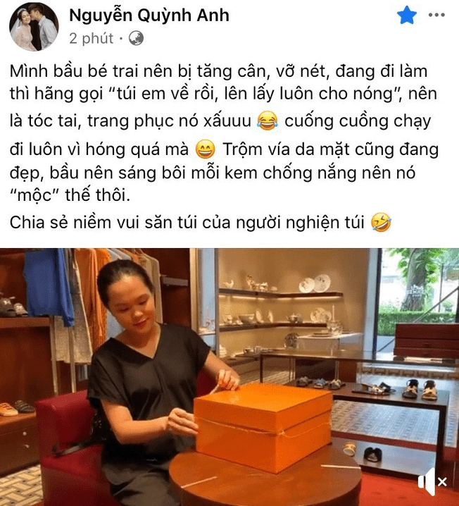Chồng vừa qua dubai đá giải bà xã duy mạnh tậu túi 10000 sắp nhập hội yêu nữ cuồng hermes - 10