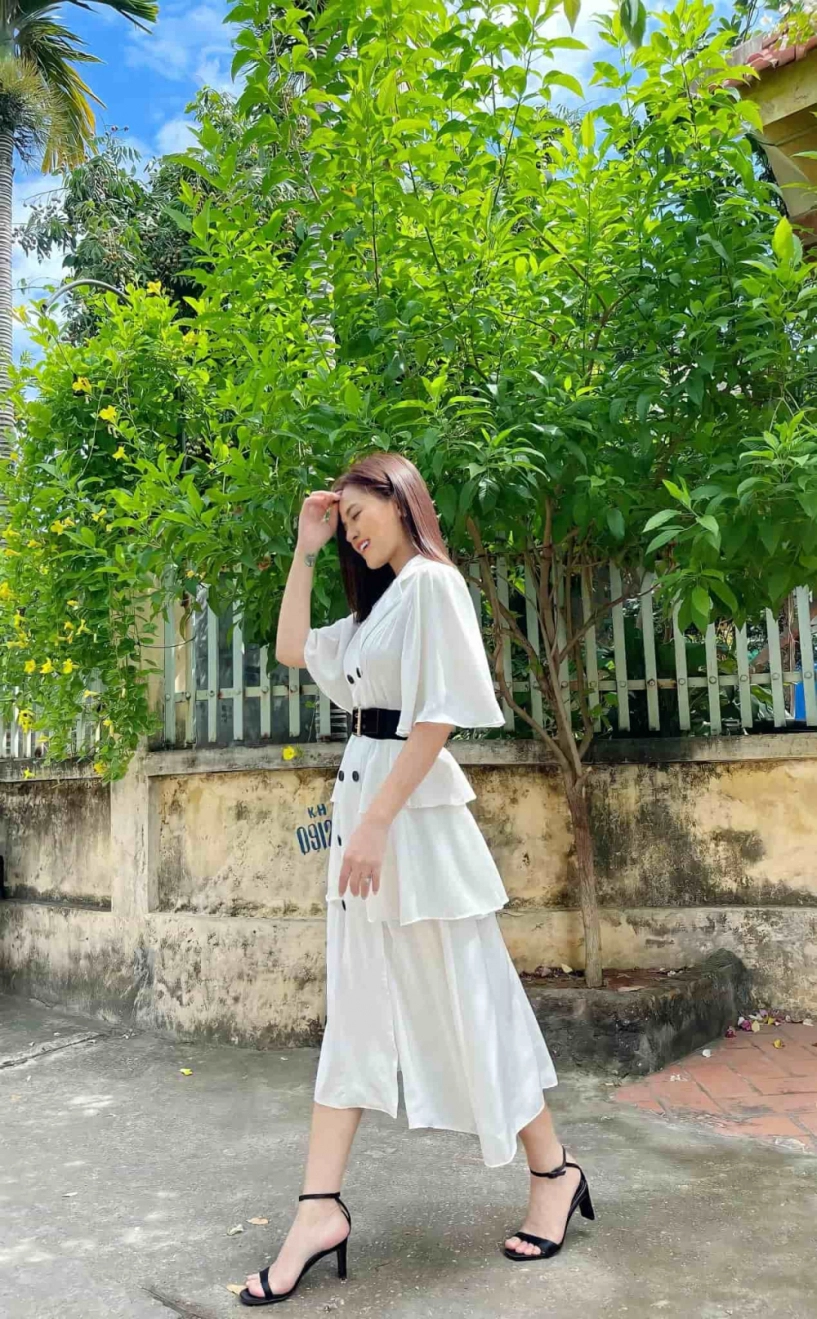 Chuẩn con dâu nhà giàu trong hương vị tình thân thu quỳnh mặc đồ cũ mà sang hẳn vài bậc - 10