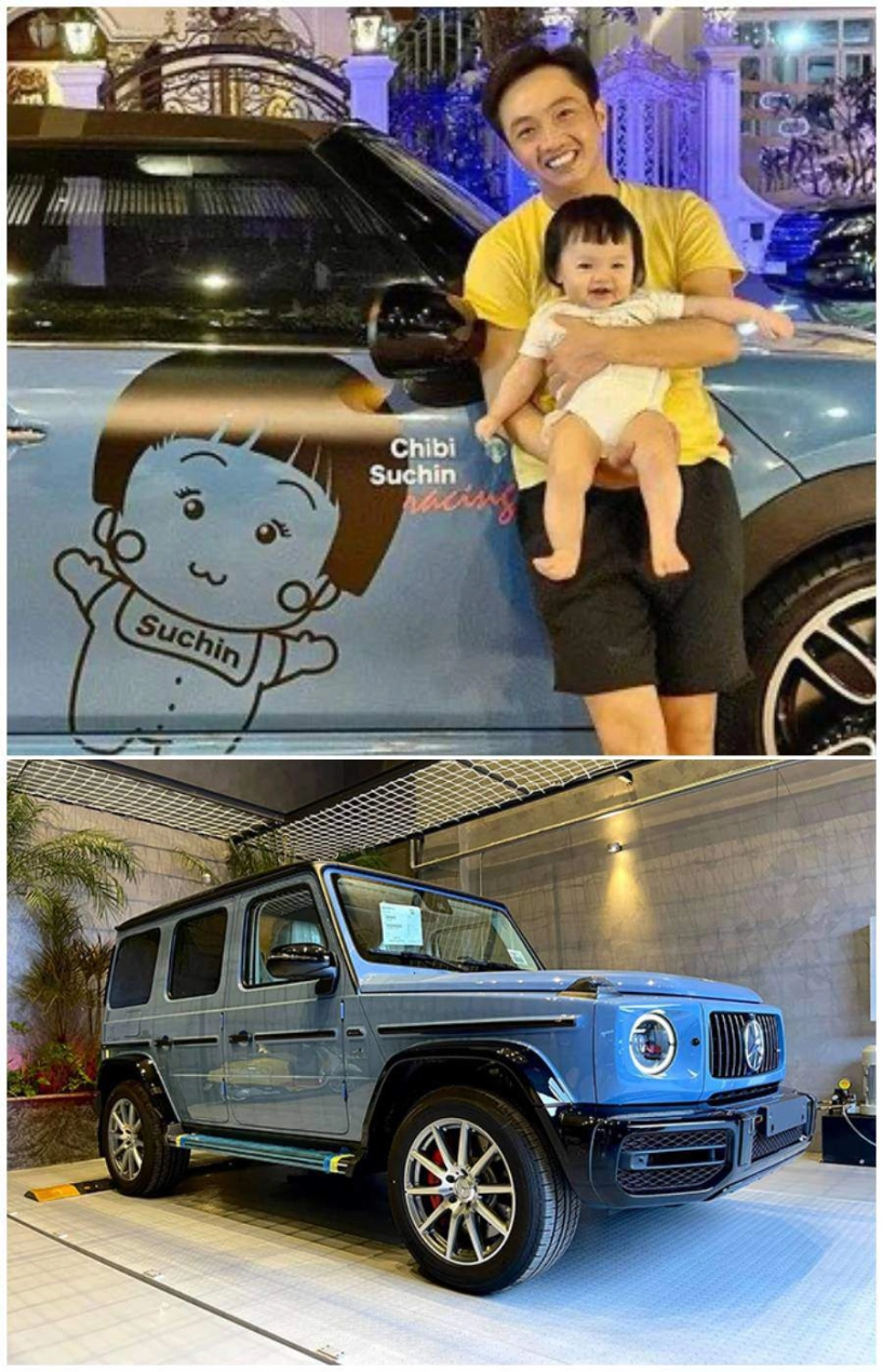 Chuẩn mẹ con nhà hào môn hết cặp xe bạc tỷ đàm thu trang-suchin còn cótúi nghìn đô đồng bộ - 6