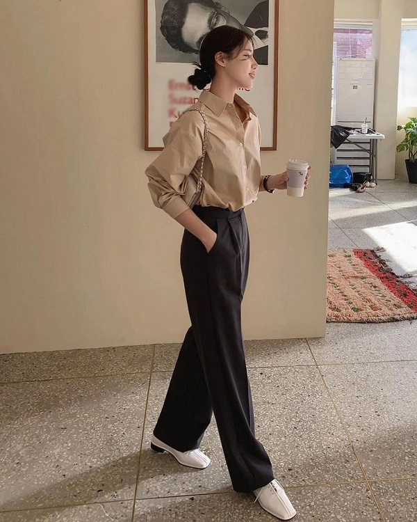 Chuộng diện đồ style công sở ngọc nữ màn ảnh hàn làm vạn người mê vì khí chất thanh lịch - 14