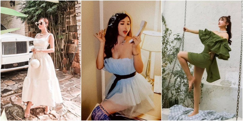 Có cả gia tài giày dép hàng hiệu vợ 2 đại gia minh nhựa vẫn mang đôi rộng ngoác - 3