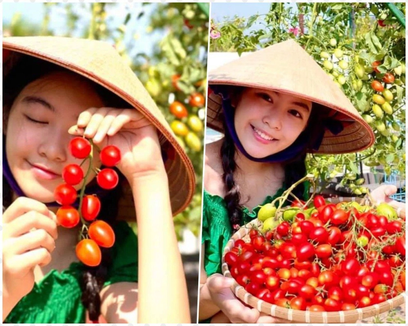 Con gái quyền linh hứng nắng khoe mặt mộc hoàn hảo tuổi 15 tìm mãi không thấy khuyết điểm - 7