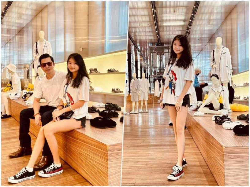 Con gái trương ngọc ánh sang mỹ liềnquẹo lựa store đồ hiệu mặc bộ nào đẹp bộ đó - 6