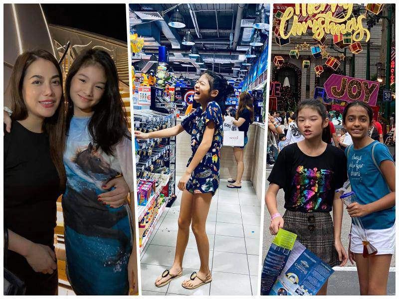 Con gái trương ngọc ánh sang mỹ liềnquẹo lựa store đồ hiệu mặc bộ nào đẹp bộ đó - 11