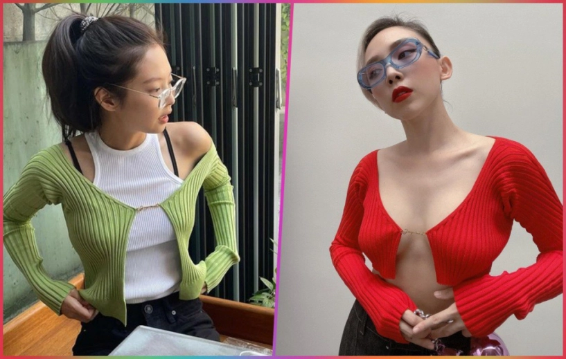 Cùng 1 chiếc áo jennie blackpink đùm 10 lớp nhìn sang tóc tiên phong phanh phát rét - 10