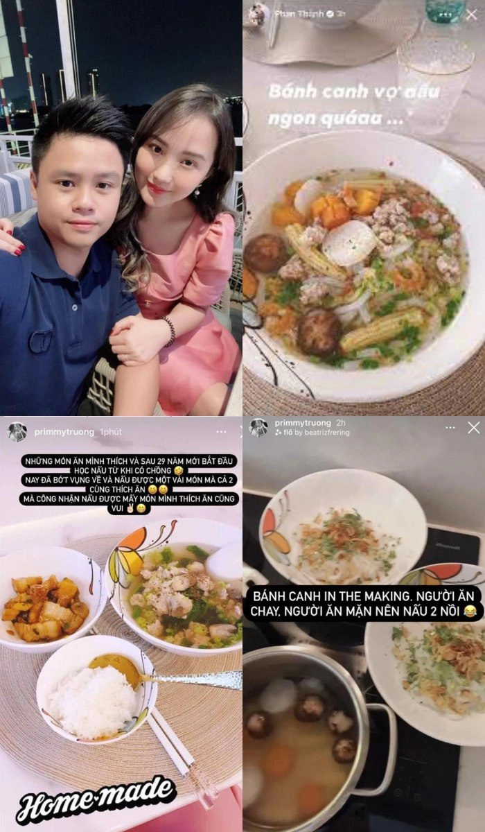 Cùng thích nữ công gia chánh nhưng xét khoản lên đồ thuý vi và bà xã phan thành ai hơn - 2