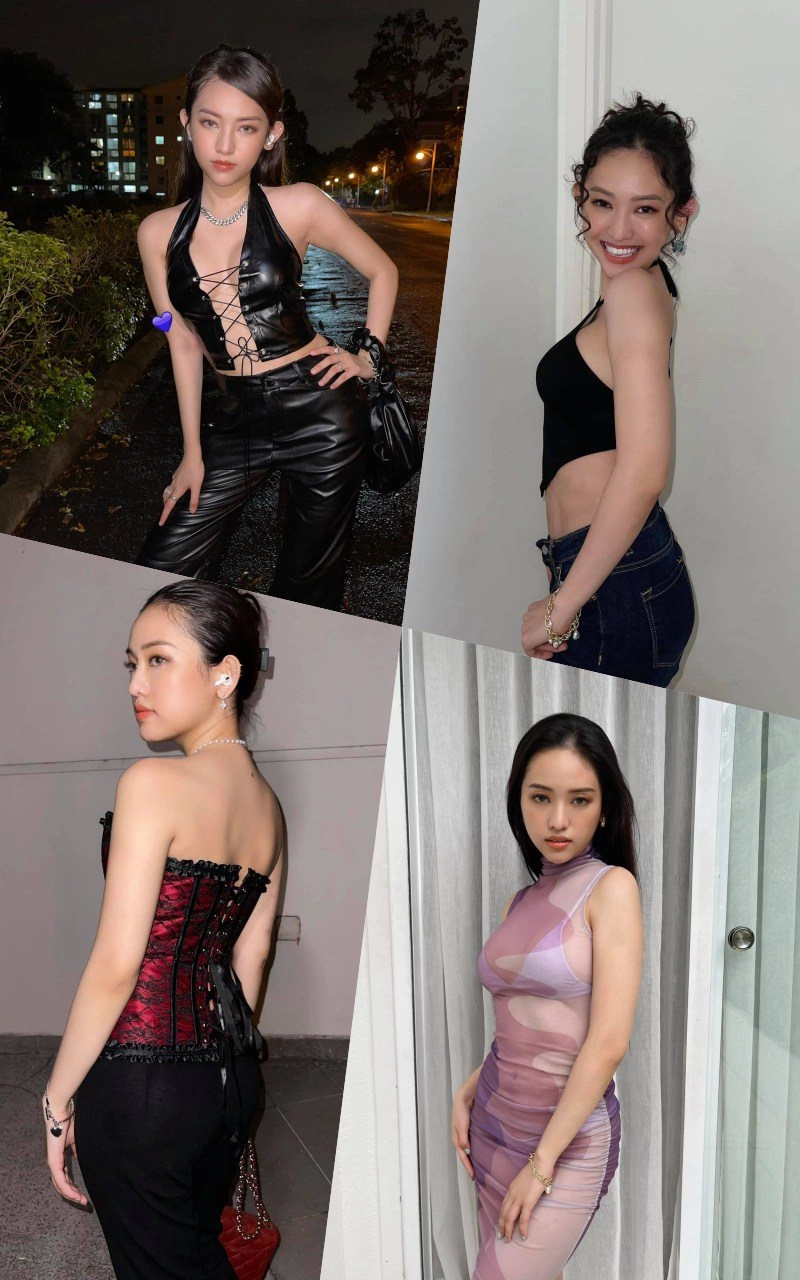 Cùng thích nữ công gia chánh nhưng xét khoản lên đồ thuý vi và bà xã phan thành ai hơn - 8