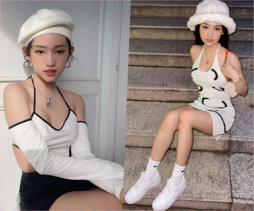 Cùng thích nữ công gia chánh nhưng xét khoản lên đồ thuý vi và bà xã phan thành ai hơn - 9