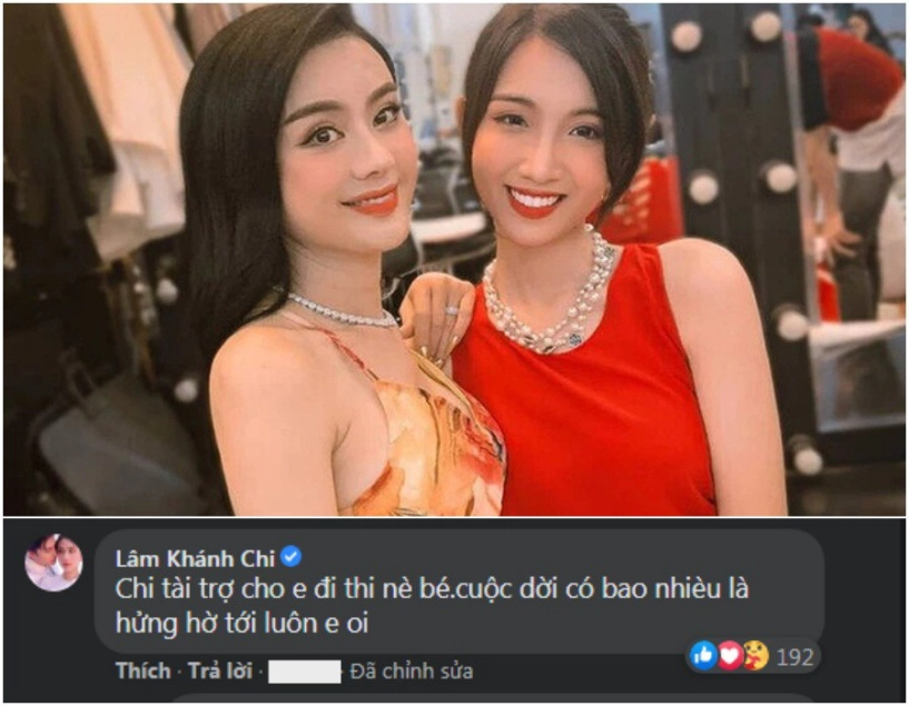 Đàn em chuyển giới của hương giang ghi danh miss universe vietnam lâm khánh chi liền có phản ứng - 3