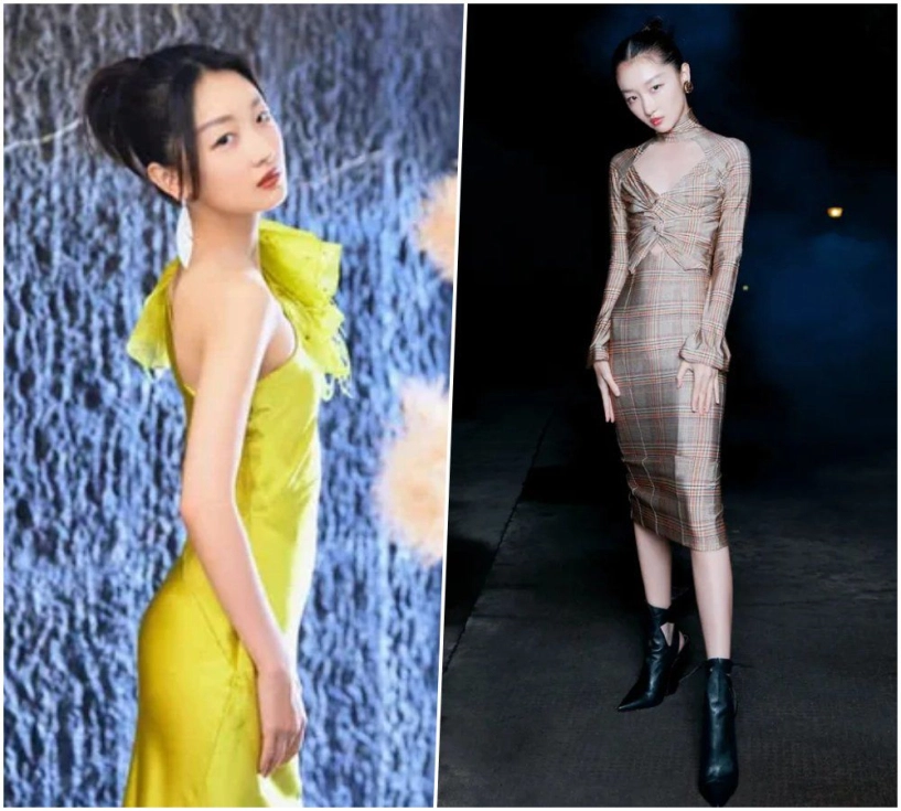 Đâu phải cứ gầy là mặc đẹp mỹ nữ tân cương phải kẹp quần angelababy bơi trong áo - 8