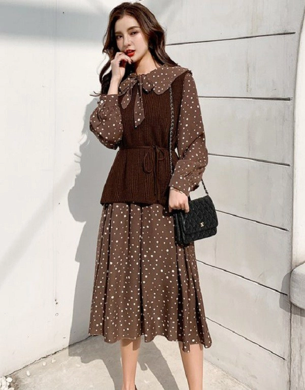 Để style đi làm bớt cứng nhắc nàng lưu ngay những công thức phối đồ họa tiết đẹp hết ý - 6
