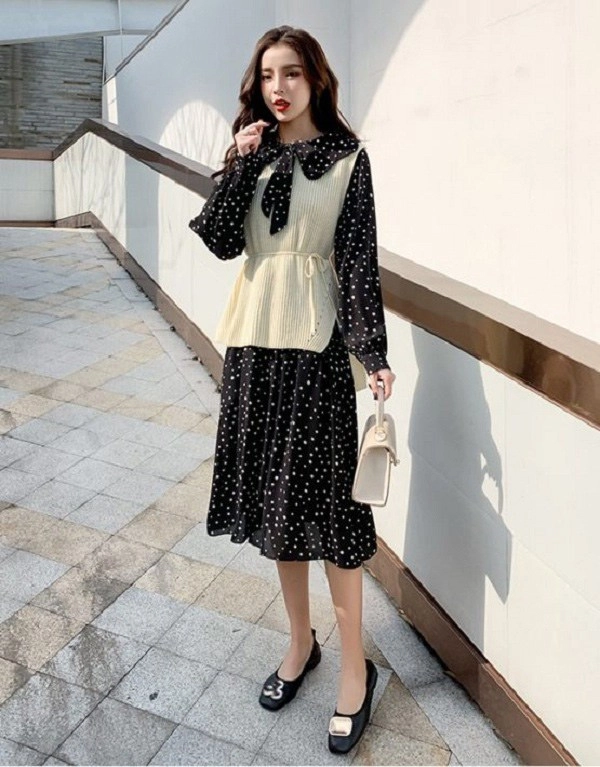 Để style đi làm bớt cứng nhắc nàng lưu ngay những công thức phối đồ họa tiết đẹp hết ý - 7