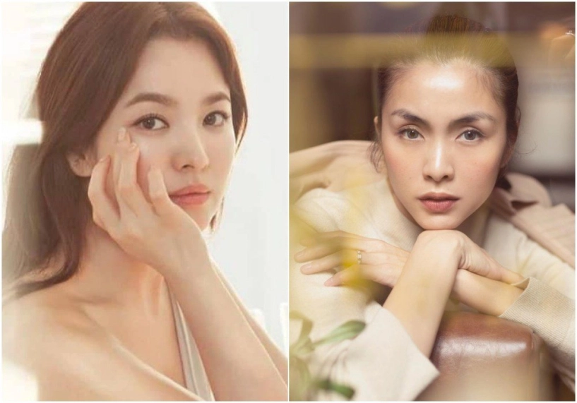 Đều là ngọc nữ có nhan sắc khuynh thành song hye kyo-hà tăng còn có chung bí thuật trụ nhan - 3