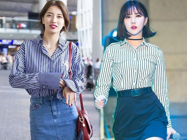 Đi làm sau nghỉ dịch nàng ghim 7 gợi ý diện đồ kẻ sọc là trông vừa cao vừa gầy - 18