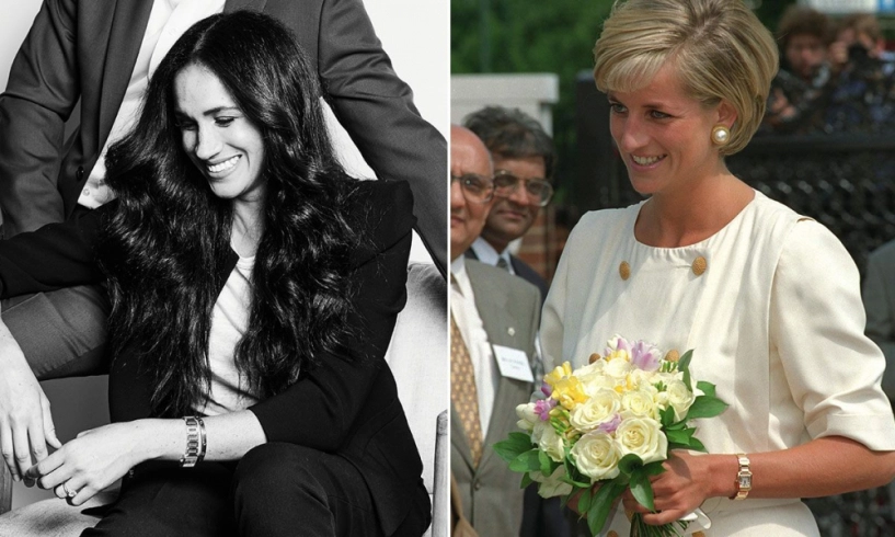 Diện váy chỉ 40 triệu nhưng bà bầu meghan markle đeo đồng hồ nửa tỷ soi nguồn gốc ngỡ ngàng - 6