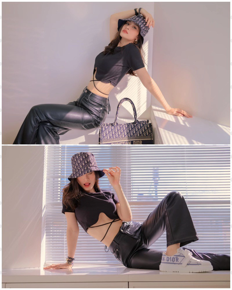 Đông nhi diện croptop thắt dây khoe trọn eo con kiến phụ kiện trăm triệu cũng lu mờ - 3
